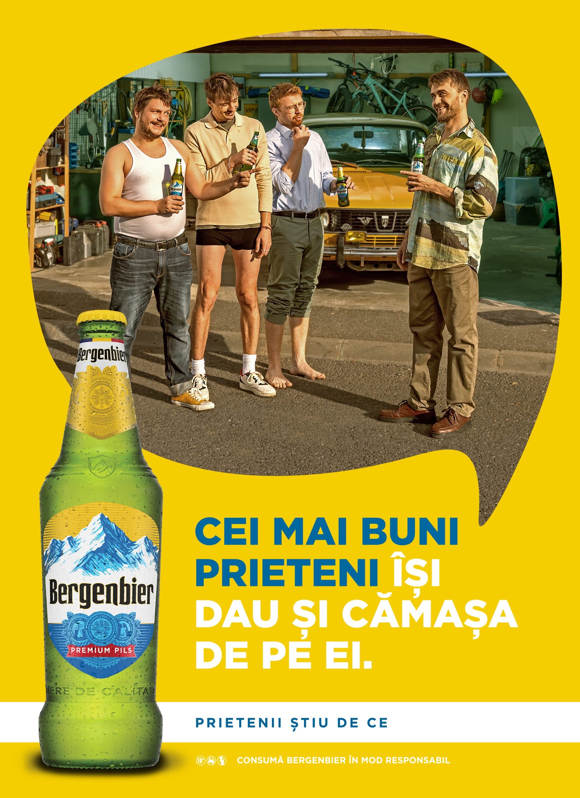 Bergenbier, berea prieteniei în România, împlinește 30 de ani și lansează o nouă platformă de comunicare