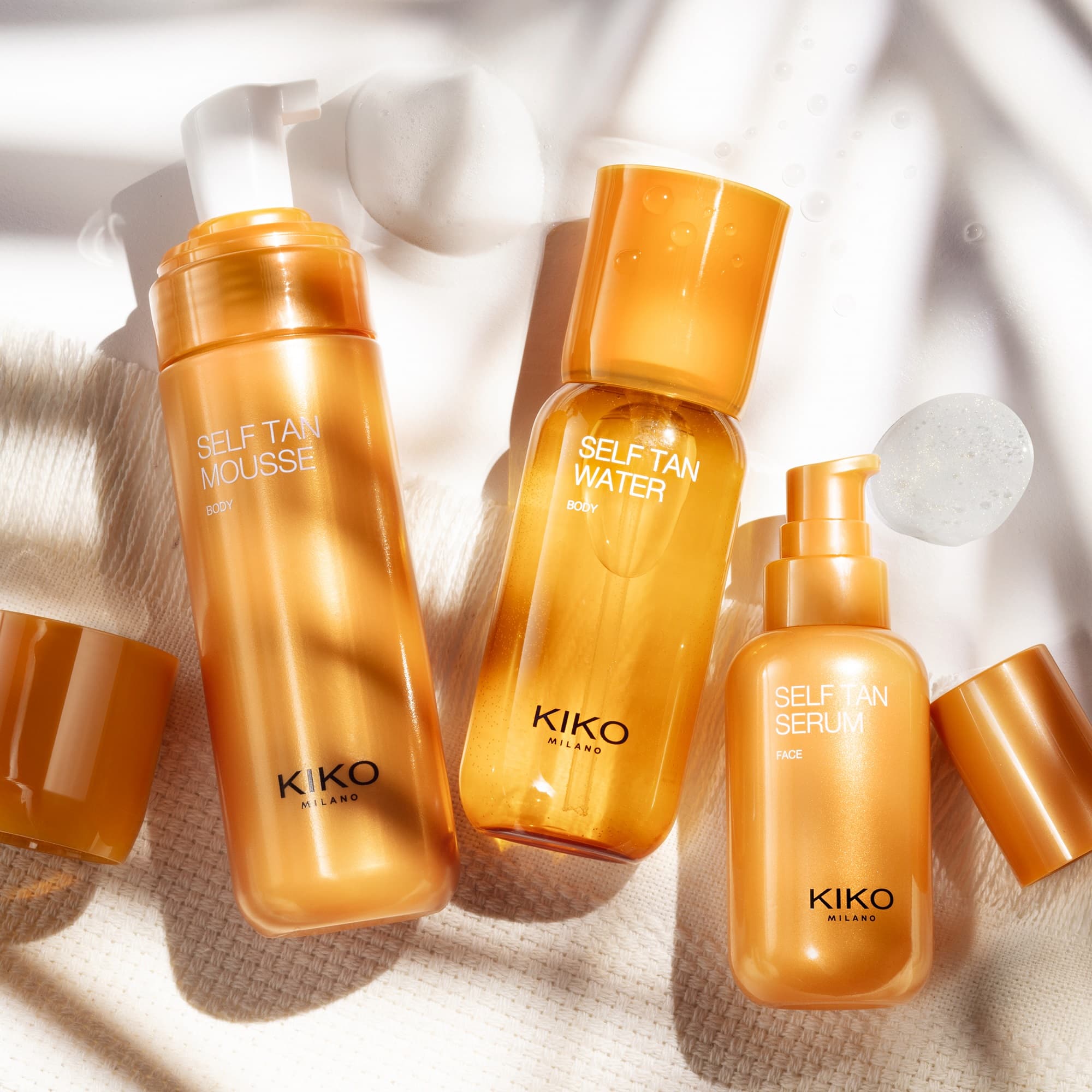 Strălucește în stil italian: colecția Self-Tan KIKO Milano pentru un bronz radiant, fără soare